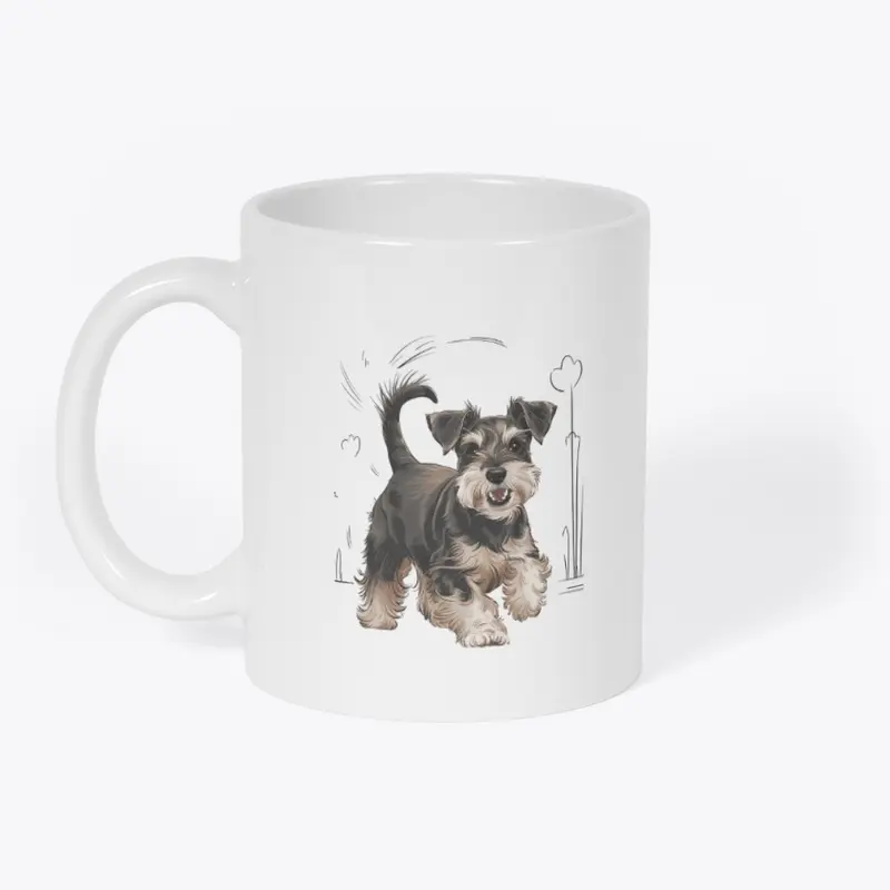 Miniature Schnauzer Portrait Mug